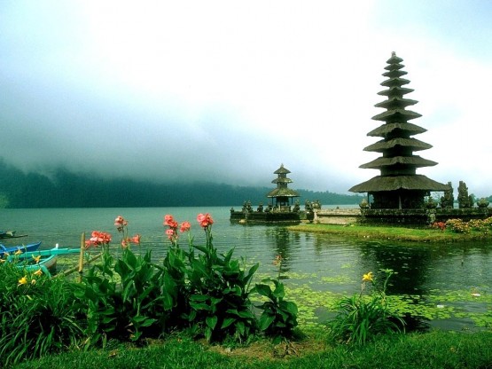 Gambar Pemandangan Bali Lukisan Alam Indah 555 416 Tiga Dimensi